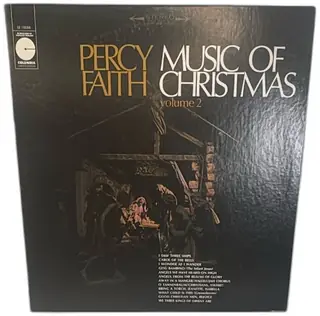 Percy Faith Music Of Christmas Volume 2 Vinyl Record Columbia LE 10088 Stereo 1970s