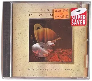 Jean Luc Ponty No Absolute Time CD Album 1993 Atlantic Records Super Saver Sticker