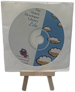 Oracle Developer Library Lite CD 1997 Software Disc Rare Vintage Oracle Program