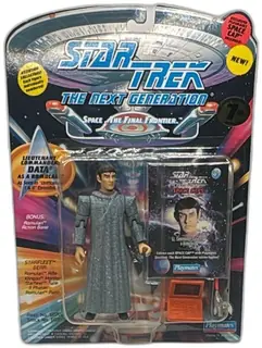 Star Trek Next Generation Lt Commander Data As Romulan Action Figure 1994