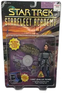 Star Trek Starfleet Academy Cadet Jean Luc Picard Figure 1996 Playmates New