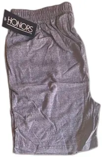 Honors By Target Mens Ash Grey Cotton Poly Shorts Size Large New With Tags