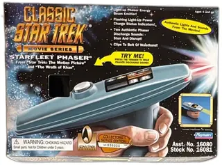 Star Trek Classic Movie Series Starfleet Phaser Playmates 1996 Collector Editi