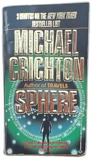 Michael Crichton Sphere 1988 Paperback Ballantine Books First US Edition VG