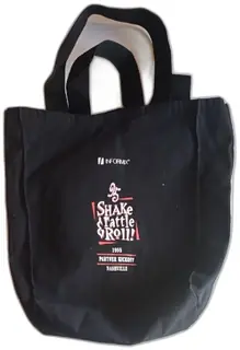 Informix 1995 Shake Rattle Roll Partner Kickoff Nashville Black Tote Bag Unused