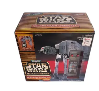 1996 Galoob Star Wars Action Fleet Remote Control Imperial AT-AT New Sealed