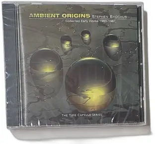 Stephen Bacchus Ambient Origins CD Collected Early Works 1983 1987 New Sealed