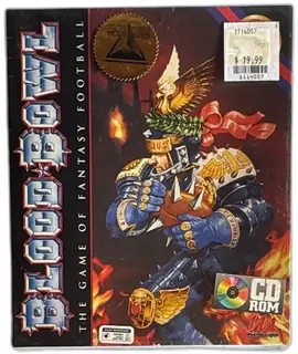 Blood Bowl PC CD-ROM 1995 Big Box Game Warhammer MicroLeague Sealed