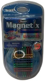 RoseArt Magnetix Magnetic Building Set Extenders 15 Piece Vintage Sealed