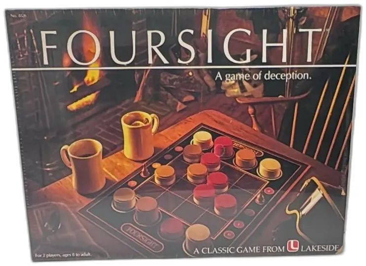 Foursight Vintage Board Game Lakeside 1985 New Sealed Strategy Deception