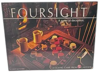 Foursight Vintage Board Game Lakeside 1985 New Sealed Strategy Deception