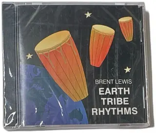 Brent Lewis Earth Tribe Rhythms CD 1990 Krahl Records Sealed World Percussion