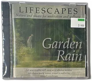 Lifescapes Garden Rain CD 1997 Compass Productions Nature Meditation Music