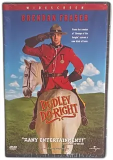 Dudley Do Right DVD Widescreen Brendan Fraser Factory Sealed 1999 Universal
