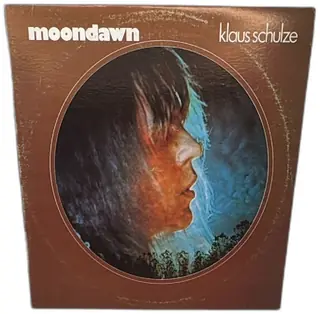Klaus Schulze Moondawn Vinyl LP Bomb Records BOMB-111 1976 Electronic Classic VG