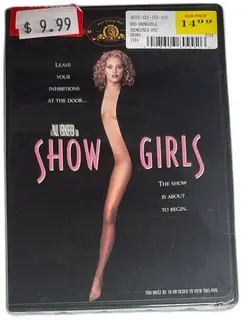 Showgirls 1995 DVD Paul Verhoeven Elizabeth Berkley MGM Sealed NC17 Widescreen