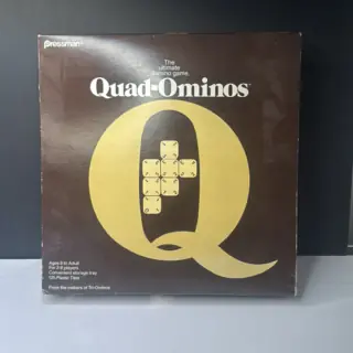 1978 Pressman Quad-Ominos Ultimate Domino Game Complete 125 Tiles