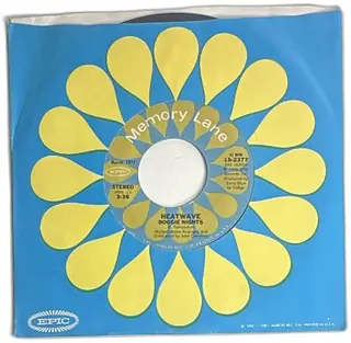 Heatwave Boogie Nights Always And Forever 45 RPM Vinyl Record Epic Memory Lane 1977