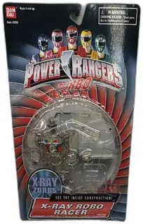 Power Rangers Turbo X-Ray Robo Racer Vintage 1997 Bandai Sealed X-Ray Zords