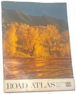 1982 Rand McNally Road Atlas United States Canada Mexico Allstate Motor Club Maps