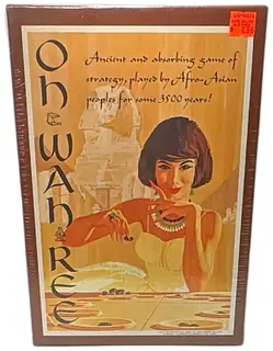 Oh Wah Ree Avalon Hill Bookshelf Board Game 1976 Sealed Mancala Classic