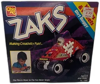 Ohio Art Zaks Dirt Buggy Wings And Wheels Set No 1560 1987 Sealed Vintage