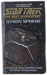 Star Trek The Next Generation Dyson Sphere Paperback 1999 Pellegrino Zebrowski