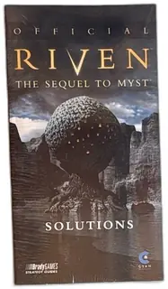 Official Riven The Sequel To Myst Solutions BradyGames Strategy Guide 1997 New Sealed