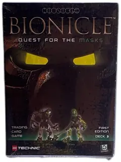 Bionicle Quest For The Masks Trading Card Game Deck 3 First Edition Sealed 200