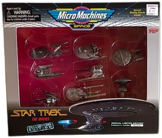 Micro Machines Star Trek The Movies Collectors Edition Set 1995 Limited