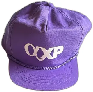 Vintage Purple OXXP Snapback Hat 100 Percent Cotton Adjustable Cap Bangladesh