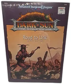 Advanced Dungeons Dragons 2nd Edition Dark Sun Road To Urik Sealed 1992 TSR