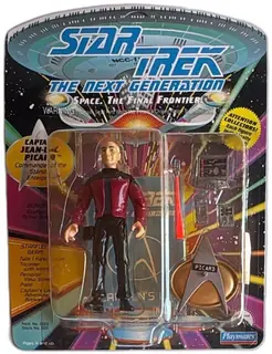 Star Trek The Next Generation Captain Jean-Luc Picard Action Figure Playmates 19