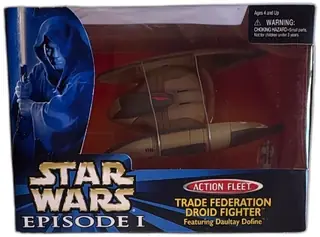 Star Wars Episode I Action Fleet Trade Federation Droid Fighter 1999 New Boxed