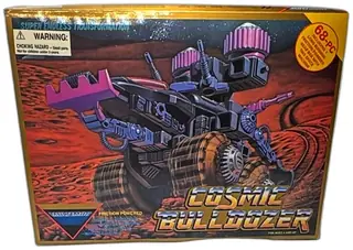 Multimac Cosmic Bulldozer 68 Piece Interchangeable Vintage Construction Set
