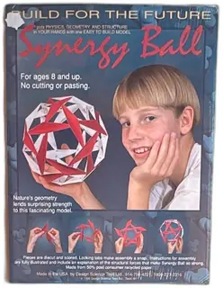 1996 Design Science Toys Synergy Ball Kit Sealed Buildable Structure STEM Toy