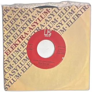 Peter Schilling Major Tom Coming Home 45 RPM Vinyl Single Elektra Asylum 1983 VG