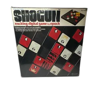 Epoch Shogun Digital Strategy Board Game 1976 Vintage Sealed Complete