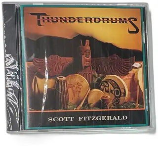 Thunderdums Scott Fitzgerald World Disc Music CD 1990 Sealed Native Percussion