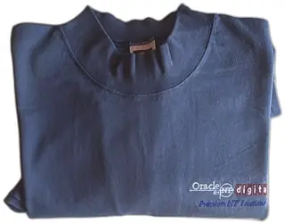 Oracle On NT Digital Premium NT Solutions Vintage Blue Sweatshirt XL Cotton Deluxe