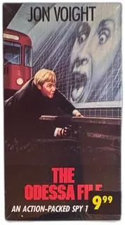 The Odessa File Jon Voight 1988 Goodtimes Home Video VHS Sealed Spy Thriller