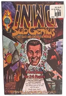 INWO SubGenius Card Game Steve Jackson Games 2-4 Players New Sealed 1616