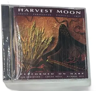 Harvest Moon Celtic Paraguayan Classical Folk Harp CD 1993 Sugo Records New