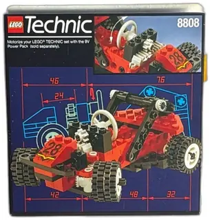 LEGO Technic 8808 F1 Racer Go Kart 92 Pieces 1994 Special Value New Sealed