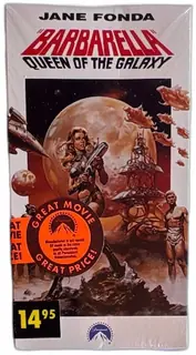 Barbarella Queen Of The Galaxy Jane Fonda Paramount VHS Factory Sealed SciFi