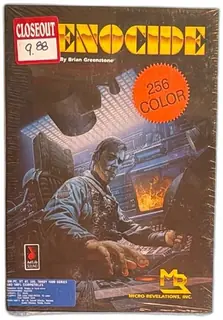 Xenocide IBM PC Big Box Game Micro Revelations 3.5 Inch Disks Sealed 256 Color