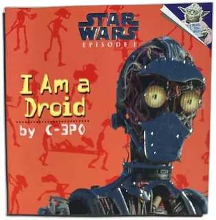 Star Wars Episode I I Am A Droid Storybook 1999 Random House C3PO Stickers