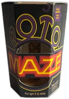 Roto Maze Wooden Puzzle Little Harbor Corp Challenging MazeMiesters Game Maine