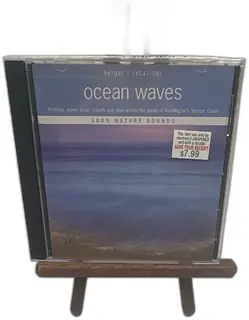 Natures Creations Ocean Waves CD Nature Sounds Peter Roberts 2003 Compass