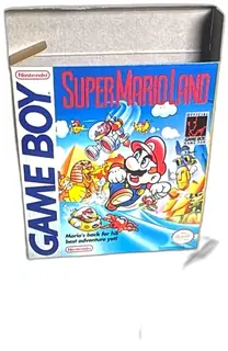 Nintendo Game Boy Super Mario Land Original Box Only DMG-ML USA-2 Vintage 1989